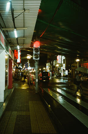 olympus µ[mju:]-iii 120 fujifilm 400 hyakunincho, shinjuku city, tokyo, jpn