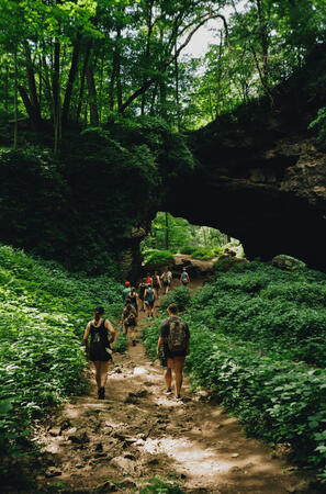 olympus μ[mju:]-1 kodak gold 200 maquoketa caves state park, ia, usa